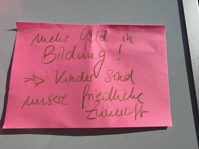 Mehr Engagement in Bildung für Kinder und Jugendliche, nachhaltige Zukunftsgestaltung.